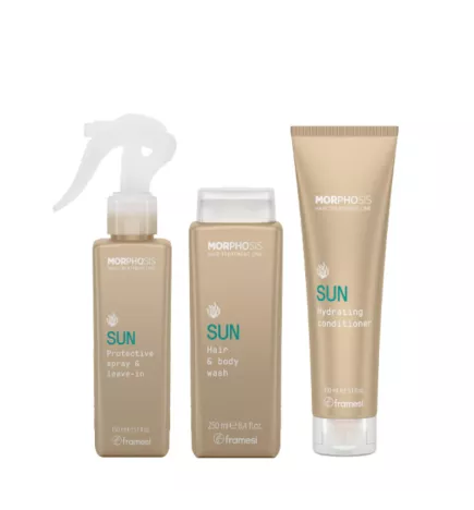 FRAMESI - SUN KIT + OMAGGIO BORSA - SHAMPOO - BALSAMO e LEAVE-IN