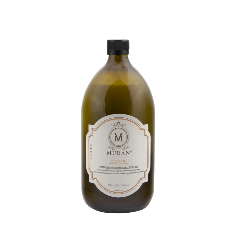 MURAN - SERENITY 01 SHAMPOO LENITIVO (1000ml) Shampoo lenitivo per cute sensibile MURAN - SERENITY 01 SHAMPOO LENITIVO (1000ml) Shampoo lenitivo per cute sensibile