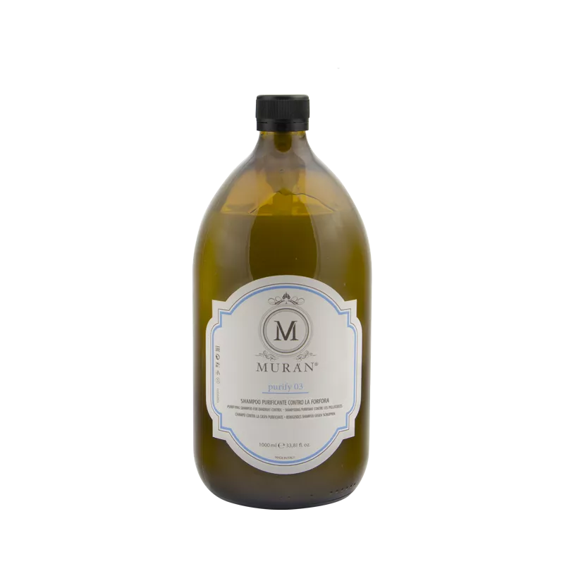 MURAN - PURIFY 03 Shampoo Purificante (1000ml) Shampoo purificante anti forfora MURAN - PURIFY 03 Shampoo Purificante (1000ml) Shampoo purificante anti forfora