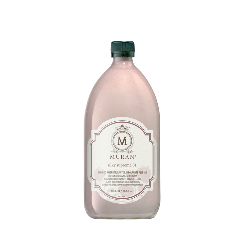 MURAN - SILKY SUPREME 01 SHAMPOO RISTRUTTURANTE (1000ml) Shampoo ristrutturante rimpolpante