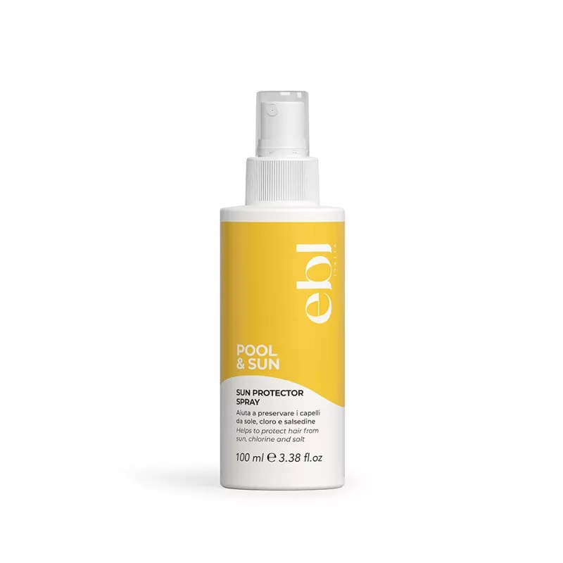 EBL - Pool&Sun Sun Protector Spray (100ml) Spray solare per capelli con filtro UV EBL - Pool&Sun Sun Protector Spray (100ml) Spray solare per capelli con filtro UV