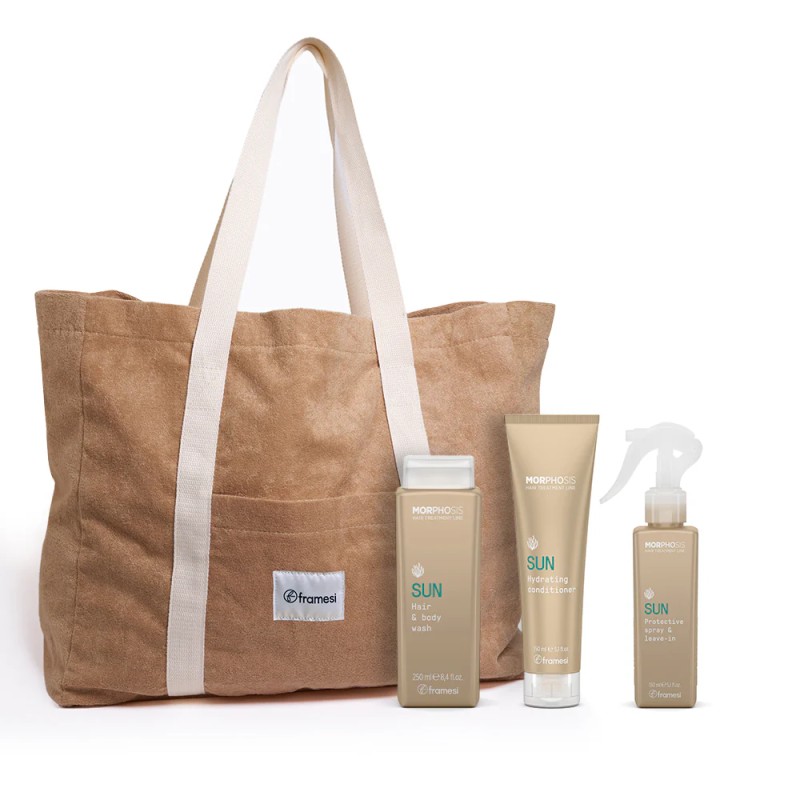 FRAMESI - SUN KIT + OMAGGIO BORSA - SHAMPOO - BALSAMO e LEAVE-IN