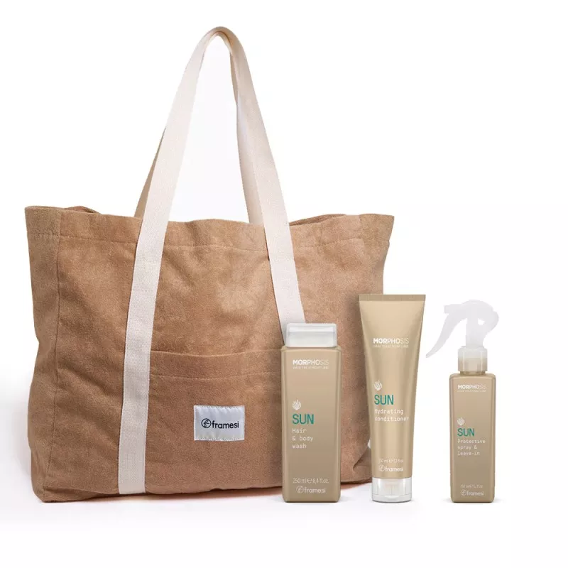 FRAMESI - SUN KIT + OMAGGIO BORSA - SHAMPOO - BALSAMO e LEAVE-IN