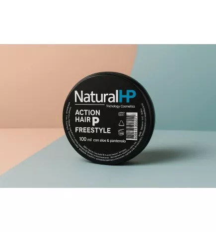 NATURAL HP - Action Hair Free Style (100ml) Cera fissativa con Aloe e Pantenolo