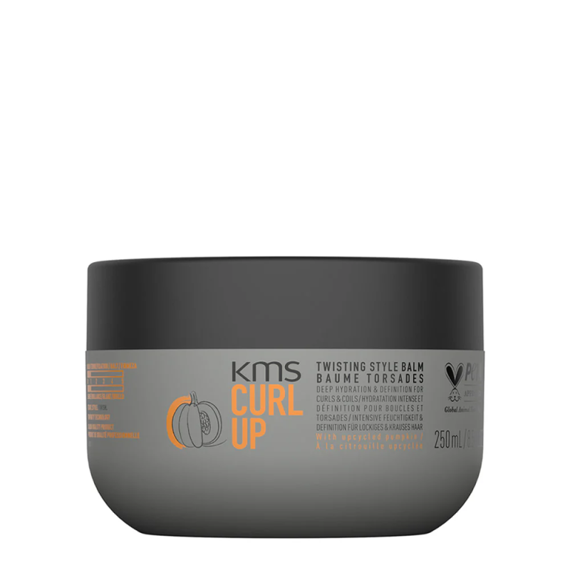 KMS - CUR UP TWISTING STYLE BALM (250ml) Attiva e idrata i ricci