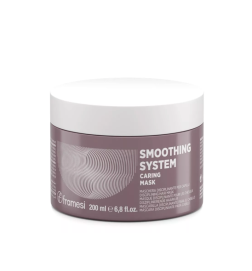 FRAMESI - SMOOTHING SYSTEM - CARING MASK (200ml) Maschera Disciplinante per Capelli Crespi