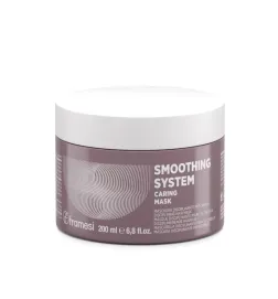 FRAMESI - SMOOTHING SYSTEM - CARING MASK (200ml) Maschera Disciplinante per Capelli Crespi