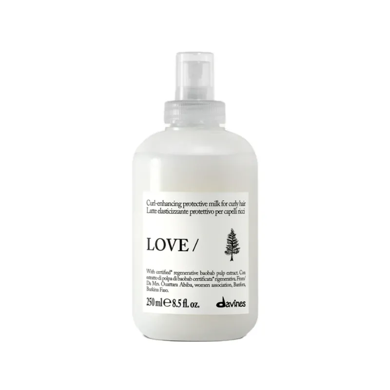 DAVINES - ESSENTIAL CARE LOVE CURL ENHANCING MILK (250ml) Latte protettivo elasticizzante