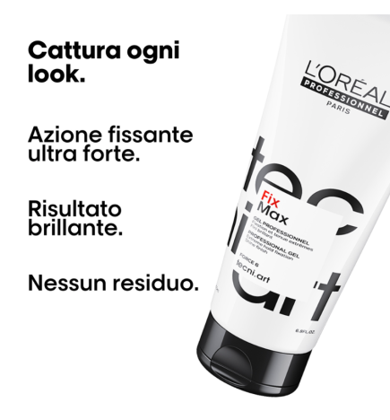 L'OREAL PROFESSIONNEL - TECNI.ART FIX MAX (200ml) Gel massimo fissaggio