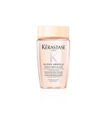 Kérastase - Gloss Absolu Hydra-Glaze (80ml) Shampoo idratante e illuminante per capelli tendenti al crespo