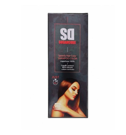 SUSAN DARNELL - SPEEDY HAIR COLOR SHAMPOO CASTANO (420ml) Shampoo coloratoto