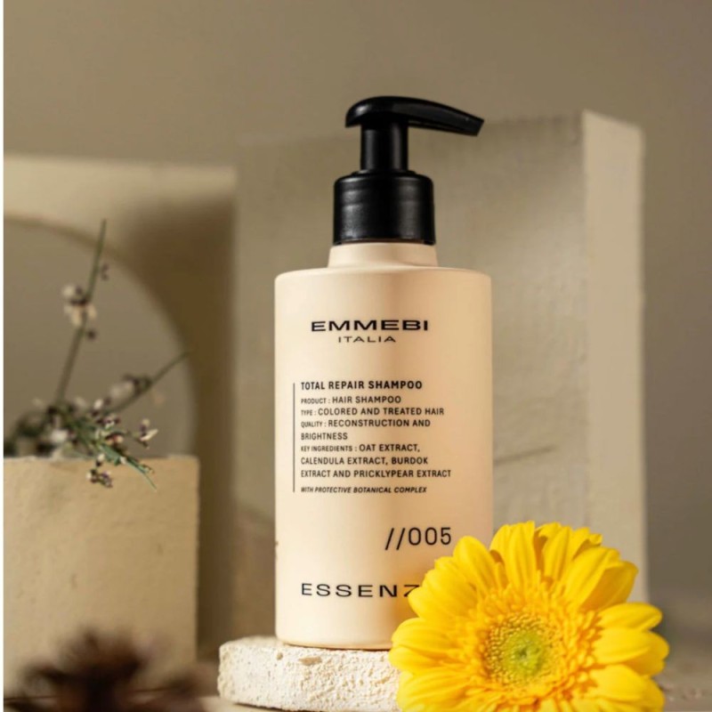 Emmebi Italia - Essenza Total Repair Shampoo (300ml) Shampoo capelli trattati