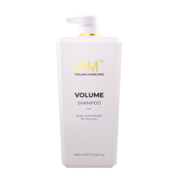 iAM4u - Volume Shampoo (1000ml) Shampoo Volumizzante per Capelli Fini