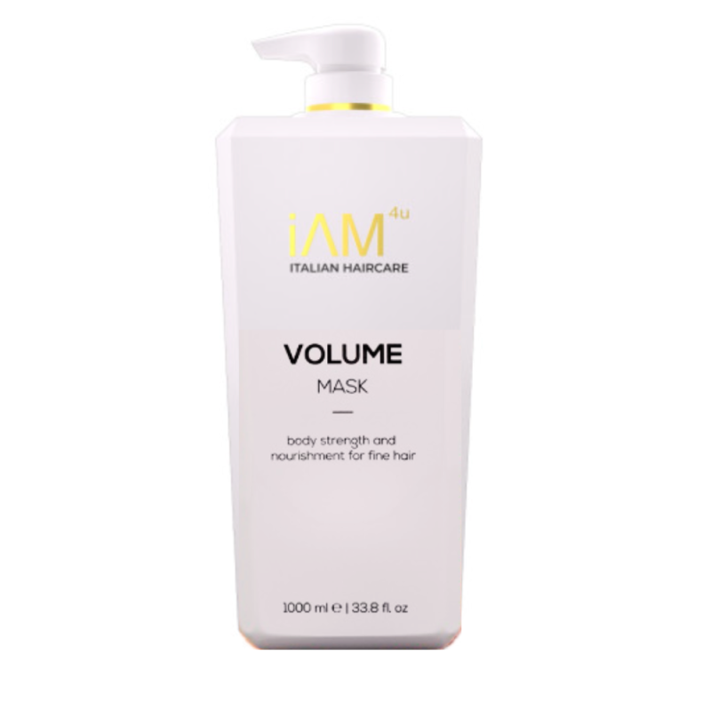 iAM4u - Volume Mask (1000ml) Maschera Volumizzante per Capelli Fini