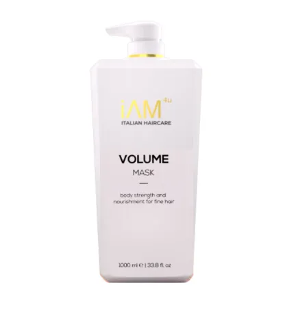 iAM4u - Volume Mask (1000ml) Maschera Volumizzante per Capelli Fini