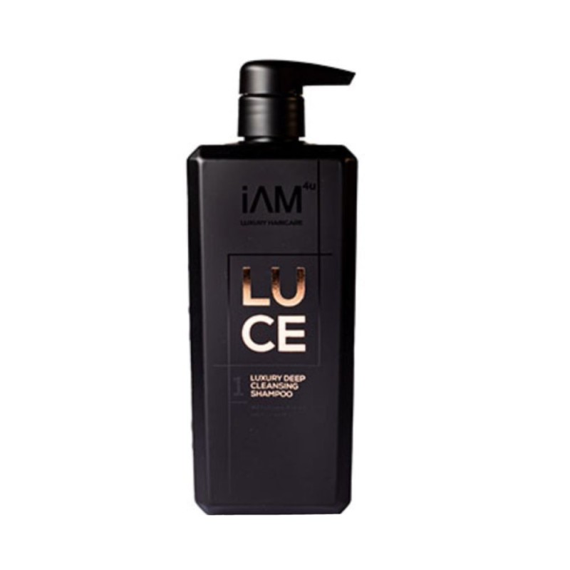 iAM4u - Luce 1 Luxury Deep Cleansing Shampoo (500ml) Shampoo di pulizia
