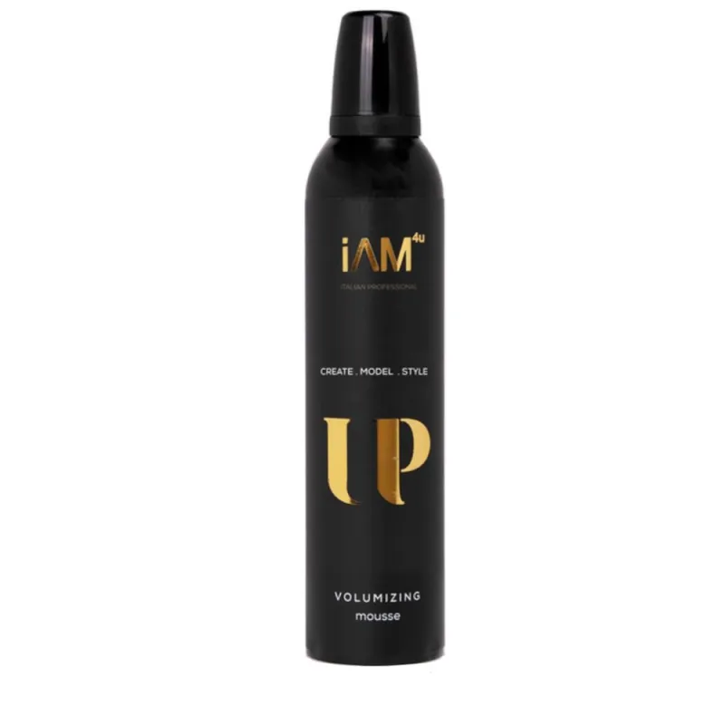 iAM4u - Up VOLUMIZING Mousse (300ml) Mousse volumizzante ricci iAM4u - Up VOLUMIZING Mousse (300ml) Mousse volumizzante ricci