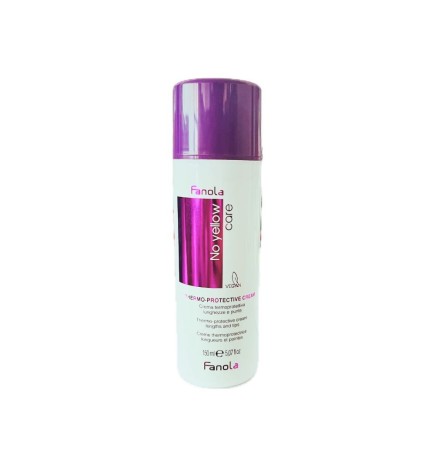FANOLA - NO YELLOW THERMO PROTECTIVE CREAM (150ml) Crema termoprotettiva