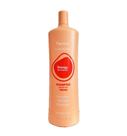 Fanola - Vitamins Energy Shampoo (1000ml) Shampoo Energizzante