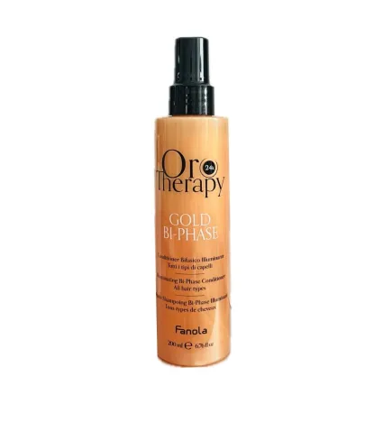 FANOLA - ORO THERAPY - 24K BI-PHASE ORO PURO (200ml) Conditioner bifasico illuminante