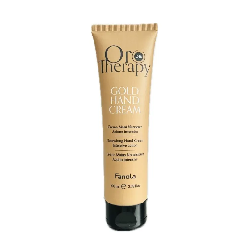 FANOLA - ORO THERAPY - GOLD HAND CREAM (100ml) Crema mani FANOLA - ORO THERAPY - GOLD HAND CREAM (100ml) Crema mani