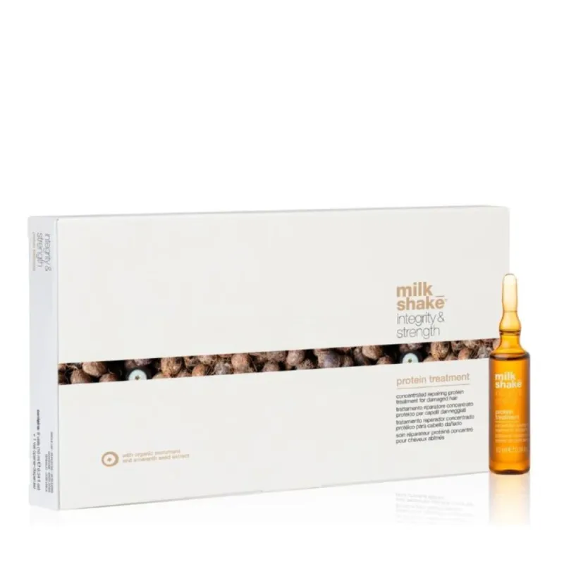 Milk Shake - Integrity & Strength protein treatment (8x10ml) Trattamento riparatore concentrato proteico