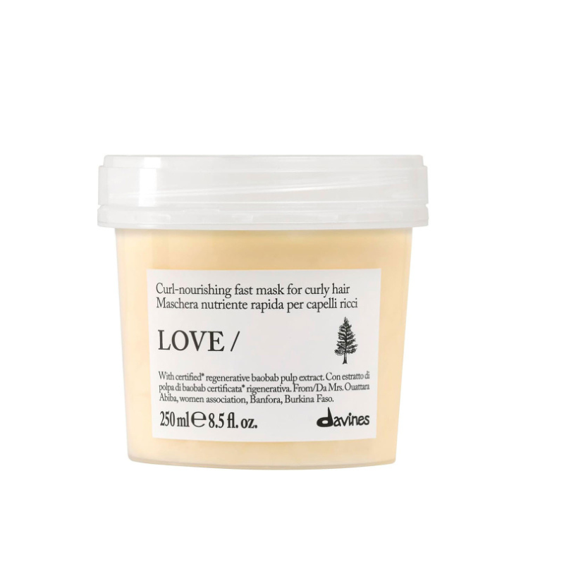 DAVINES - ESSENTIAL HAIR CARE - LOVE CURL HAIR MASK (250ml) Mask curly hair DAVINES - ESSENTIAL HAIR CARE - LOVE CURL HAIR MASK (250ml) Mask curly hair
