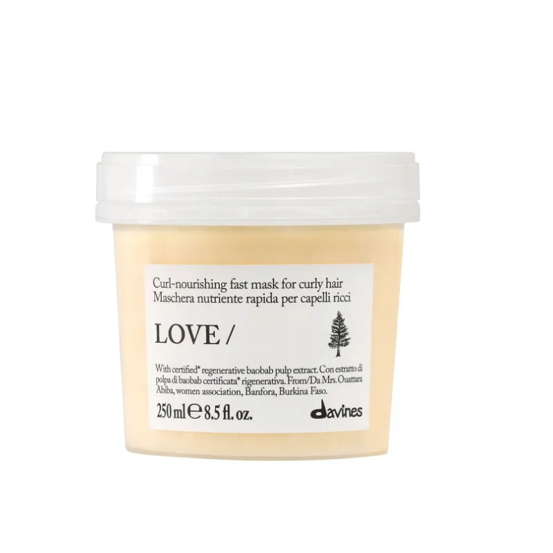 DAVINES - ESSENTIAL HAIR CARE - LOVE CURL HAIR MASK (250ml) Mask curly hair DAVINES - ESSENTIAL HAIR CARE - LOVE CURL HAIR MASK (250ml) Mask curly hair