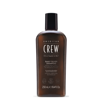 American Crew - Daily Silver Shampoo (250ml) Shampoo antigiallo