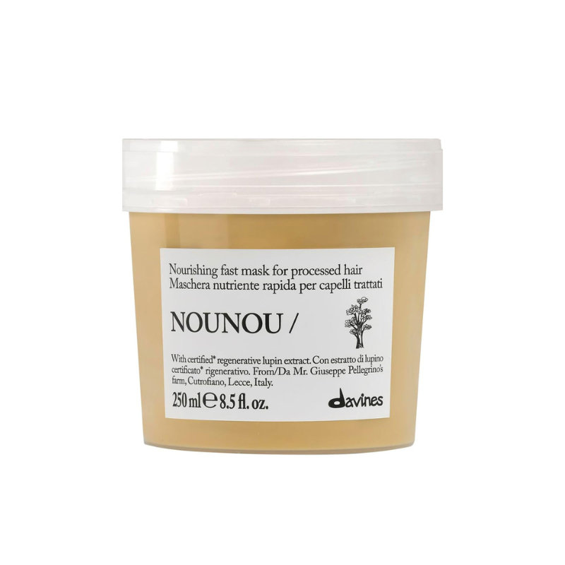 DAVINES - ESSENTIAL HAIR CARE - NOUNOU HAIR MASK (250ml) Maschera riparatrice DAVINES - ESSENTIAL HAIR CARE - NOUNOU HAIR MASK (250ml) Maschera riparatrice