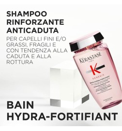 KÉRASTASE - GENESIS KIT NATALE 2026 - Bain Hydra-Fortifiant + Fondant Renforcateur + Defense Thermique
