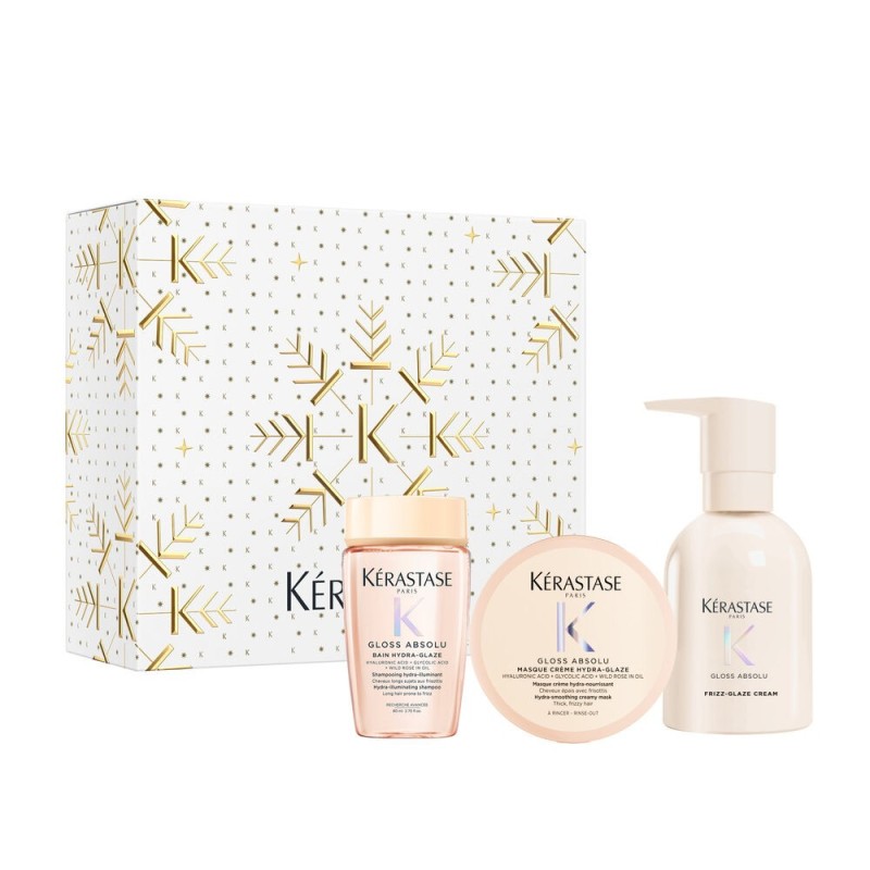 KÉRASTASE - GLOSS ABSOLU - MASQUE CREME TRIO COFFRET NATALE 26 KÉRASTASE - GLOSS ABSOLU - MASQUE CREME TRIO COFFRET NATALE 26