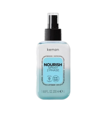 Kemon - Nourish Spray 2phase (200ml) Spray districante capelli sfibrati
