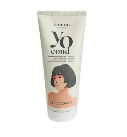 Kemon - Yo Cond Condizionante Riflessante Vegana Antracite (200ml) Condizionante riflessante