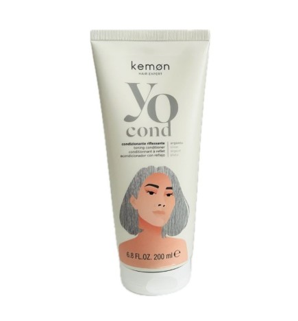 Kemon - Yo Cond Condizionante Riflessante Vegana Argento (200ml) Condizionante riflessante