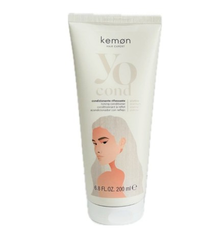 Kemon - Yo Cond Condizionante Riflessante Vegana Platino (200ml) Condizionante riflessante
