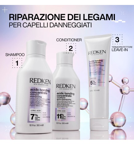 REDKEN - Cofanetto Natale Acidic Bonding Concentrate Trio capelli danneggiati