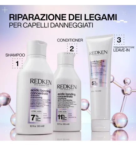 REDKEN - Cofanetto Natale Acidic Bonding Concentrate Trio capelli danneggiati