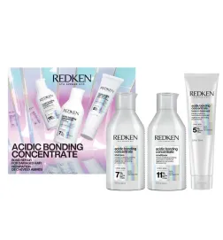 REDKEN - Cofanetto Natale Acidic Bonding Concentrate Trio capelli danneggiati