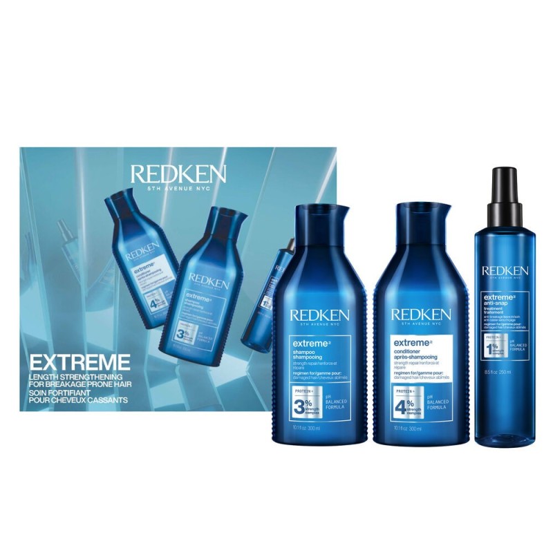 REDKEN - EXTREME TRIO Cofanetto Natalizio per capelli danneggiati REDKEN - EXTREME TRIO Cofanetto Natalizio per capelli danneggiati