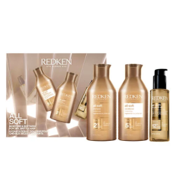 REDKEN - ALL SOFT TRIO COFANETTO NATALE per capelli secchi