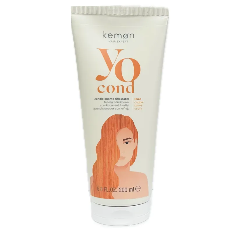 Kemon - Yo Cond Condizionante Riflessante Vegana Rame (200ml) Condizionante riflessante