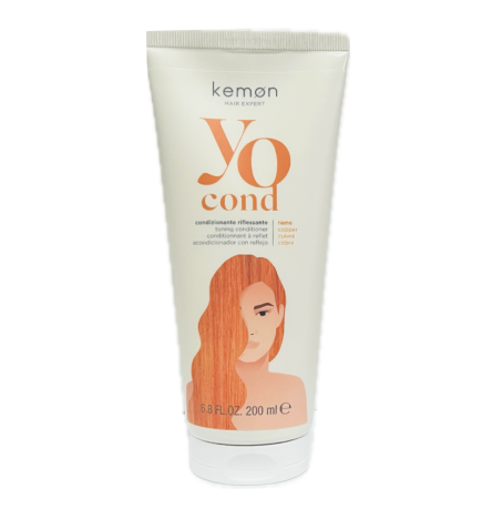Kemon - Yo Cond Condizionante Riflessante Vegana Rame (200ml) Condizionante riflessante