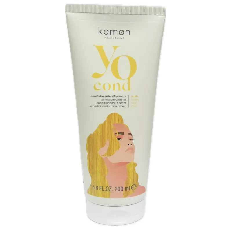 Kemon - Yo Cond Condizionante Riflessante Vegana Miele (200ml) Condizionante riflessante