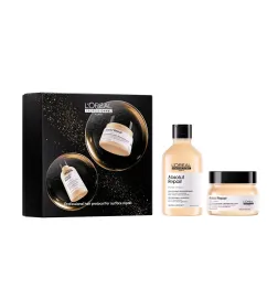 L'OREAL PROFESSIONNEL - ABSOLUT REPAIR KIT SHAMPOO e MASCHERA NATALE