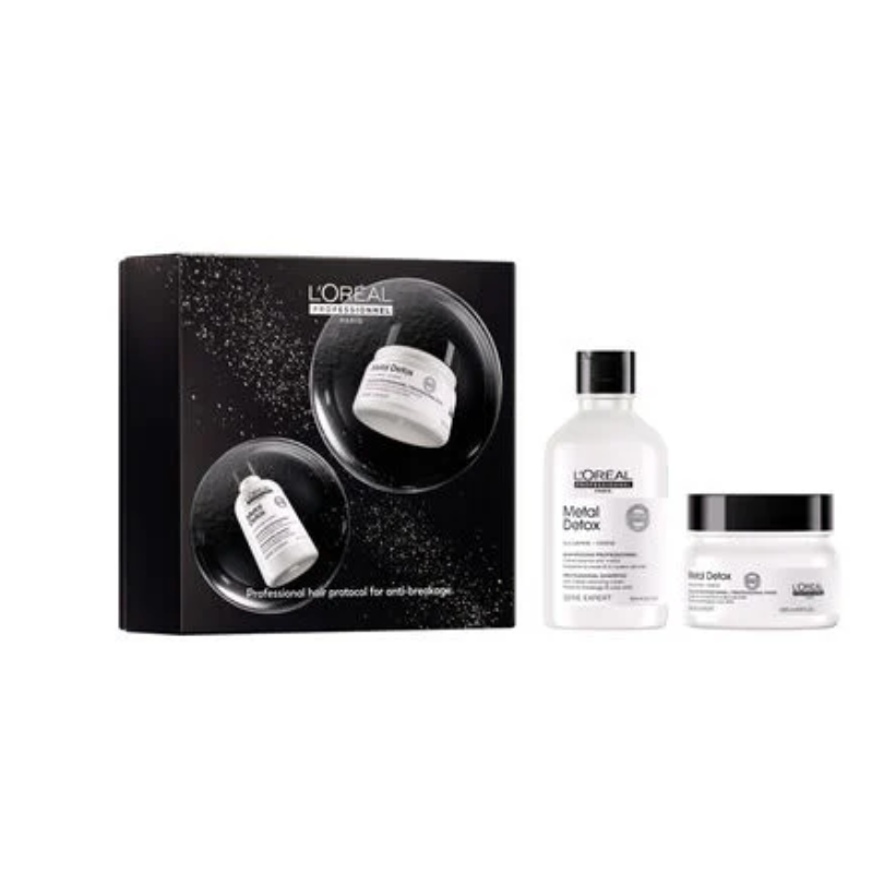 L'OREAL PROFESSIONNEL - SERIE EXPERT - KIT NATALE DUO METAL DETOX L'OREAL PROFESSIONNEL - SERIE EXPERT - KIT NATALE DUO METAL DETOX