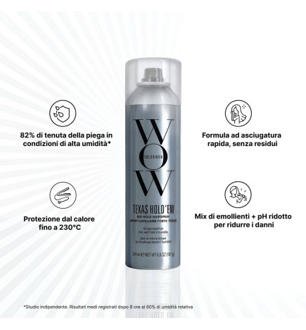 Color Wow - Texas Hold'em Big Hold hairspray (234ml) Lacca Forte