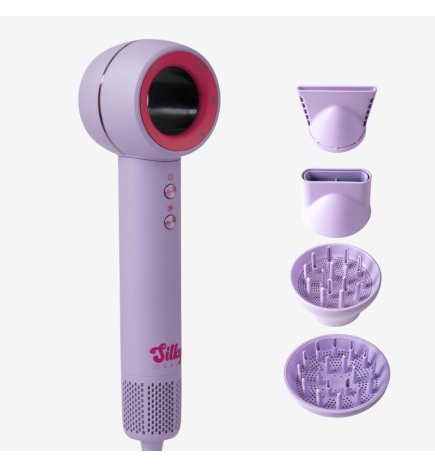 Silky Curl - Asciugacapelli Ionico con Diffusore Micro Vortice Controllato