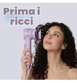 Silky Curl - Asciugacapelli Ionico con Diffusore Micro Vortice Controllato