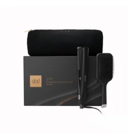 GHD - GOLD STYLER GIFT SET Piastra per capelli e paddle brush (lamelle 26mm)